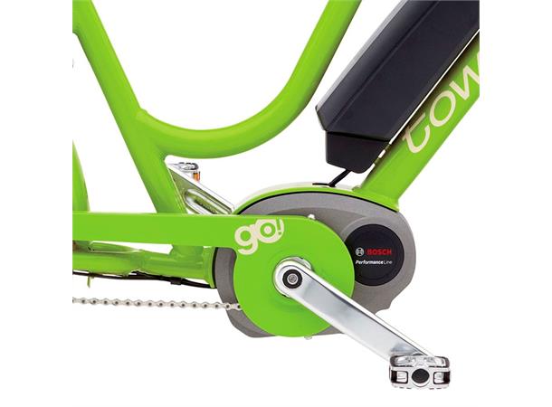 Electra Townie GO! 8i Bosch Elsykkel 2017 mod, 8 interne gir, Lime 